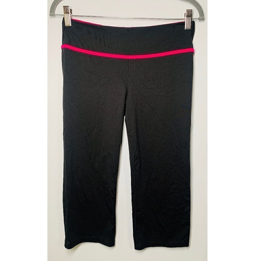 Victoria's Secret Black Cropped Capri Straight Leg